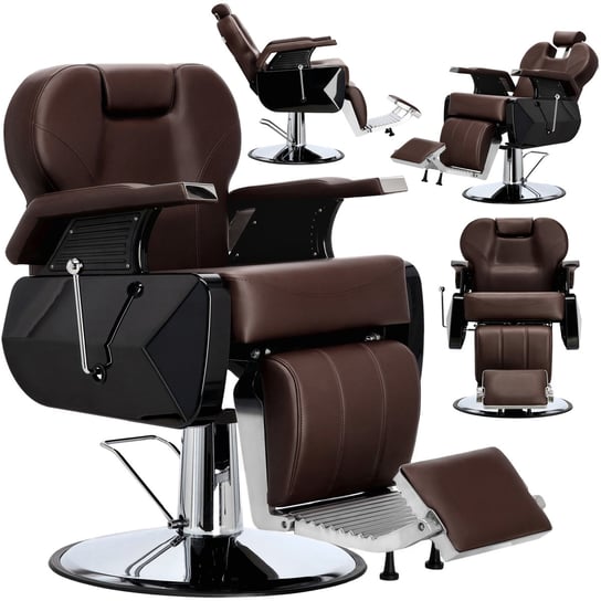 Fotel fryzjerski barberski hydrauliczny do salonu fryzjerskiego barber shop Richard Barberking w 24H ENZO