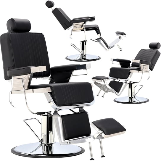 Fotel fryzjerski barberski hydrauliczny do salonu fryzjerskiego barber shop Santino Barberking w 24H ENZO