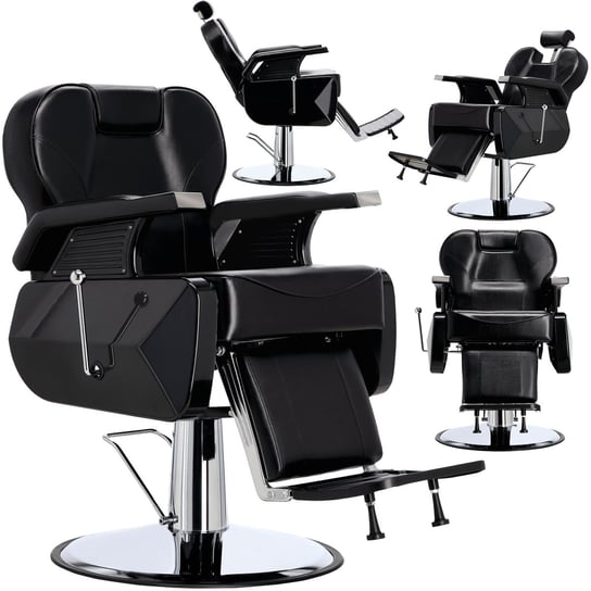 Fotel fryzjerski barberski hydrauliczny do salonu fryzjerskiego Richard BarberKing