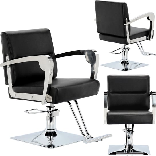 Fotel fryzjerski Ben hydrauliczny obrotowy podnóżek do salonu fryzjerskiego krzesło fryzjerskie ENZO