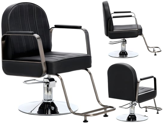 Fotel Fryzjerski Drake Hydrauliczny Obrotowy Podnóżek Do Salonu Fryzjerskiego Krzesło Fryzjerskie ENZO