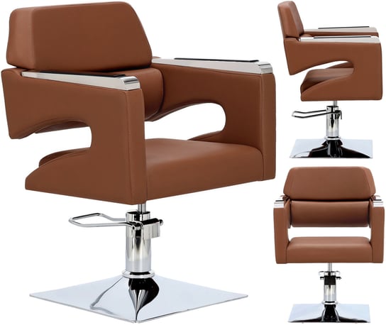 Fotel fryzjerski Gaja hydrauliczny obrotowy do salonu fryzjerskiego krzesło fryzjerskie ENZO