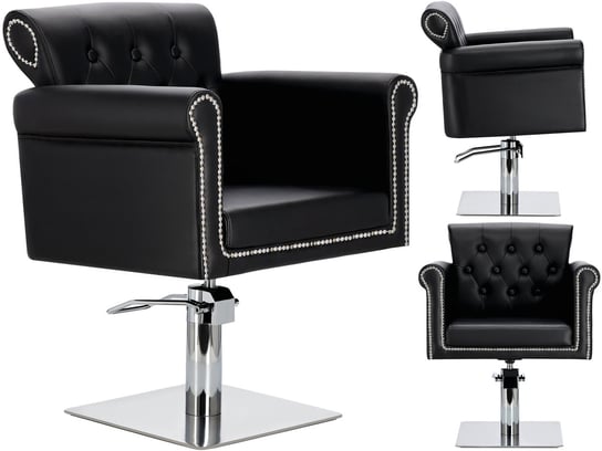 Fotel fryzjerski Kiva hydrauliczny obrotowy do salonu fryzjerskiego krzesło fryzjerskie ENZO