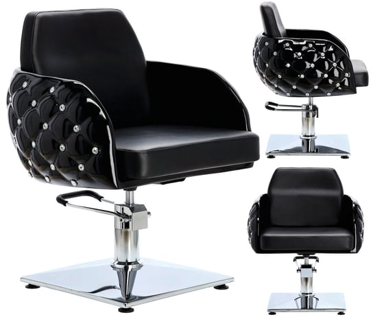Fotel fryzjerski Leo hydrauliczny obrotowy do salonu fryzjerskiego krzesło fryzjerskie ENZO