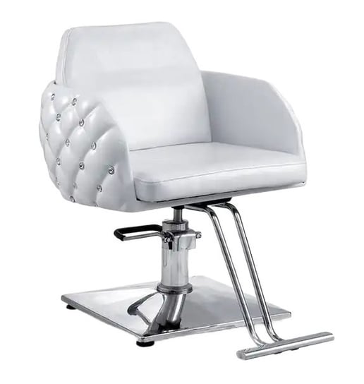 Fotel fryzjerski Leo hydrauliczny obrotowy do salonu fryzjerskiego podnóżek krzesło fryzjerskie ENZO