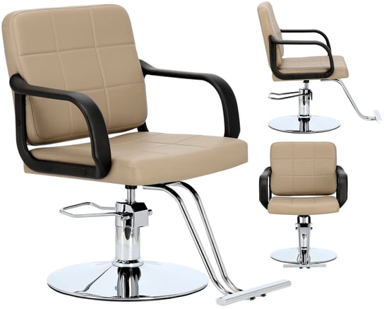 Fotel fryzjerski Luke hydrauliczny obrotowy do salonu fryzjerskiego podnóżek krzesło fryzjerskie ENZO