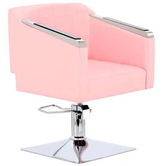 Fotel Fryzjerski Pikos Różowy Hydrauliczny Obrotowy Do Salonu Fryzjerskiego Krzesło Fryzjerskie ENZO