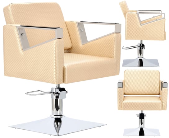 Fotel fryzjerski Tomas hydrauliczny obrotowy do salonu fryzjerskiego krzesło fryzjerskie ENZO