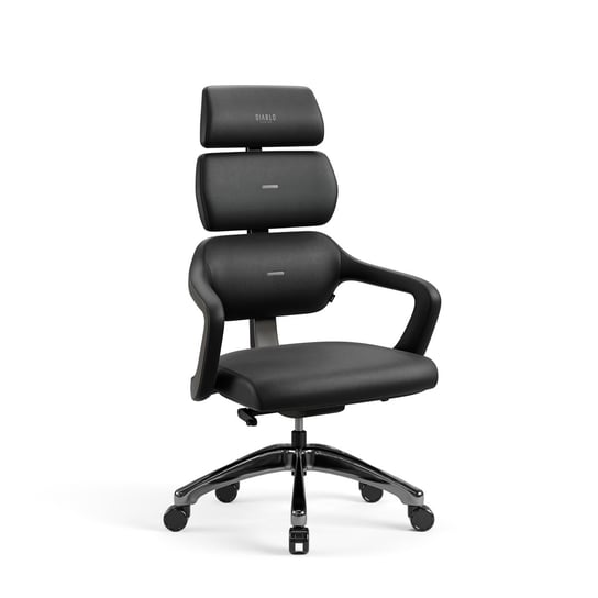 Fotel gabinetowy ergonimiczny Diablo V-Modular: Carbon Black Diablo Chairs