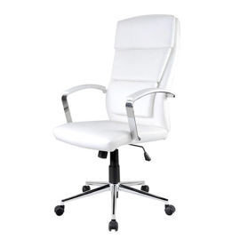 Fotel gabinetowy STYLE FURNITURE Angelo, biały, 120x67x65 cm Style Furniture