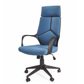 Fotel gabinetowy STYLE FURNITURE Vivan, niebieski, 108-117x64x61 cm Style Furniture