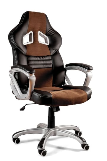 Fotel gamingowy, biurowy, dynamiq V15, czarny, brązowy Inna marka