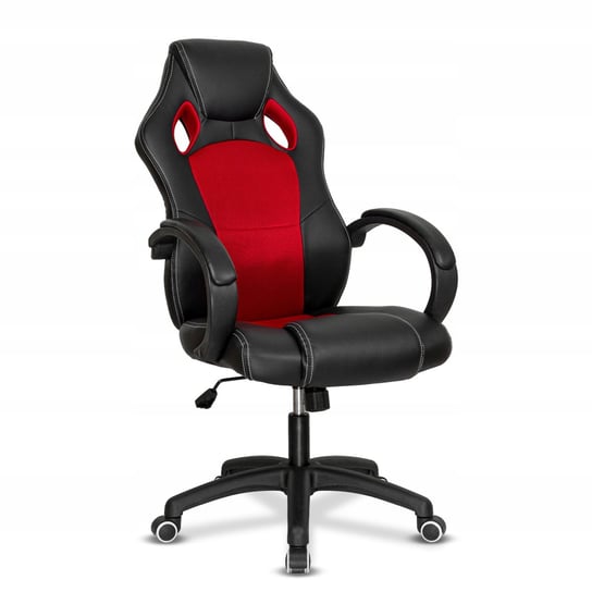 Fotel gamingowy BIUROWY ULTIMATE SEATS VERMONT, czarno-czerwony, 119x55x64 cm Ultimate Seats