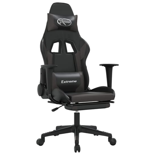 Fotel gamingowy ComfortMaster czarno-szary, 67x58x Inna marka
