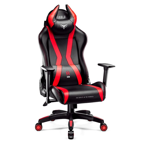 Fotel gamingowy Diablo X-Horn 2.0 czarno-czerwony King Size Diablo Chairs