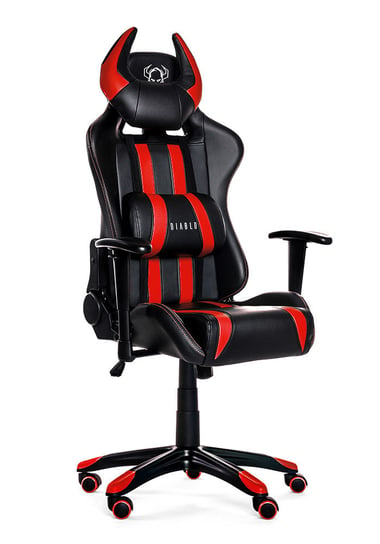 Fotel gamingowy DIABLO X-Horn, czerwono-czarny, 130x50x51 cm Diablo Chairs