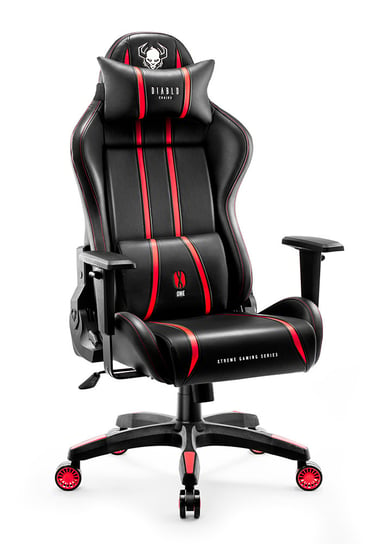 Fotel gamingowy Diablo X-One 2.0 czarno-czerwony King Size Diablo Chairs