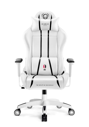 Fotel gamingowy DIABLO X-One 2.0 Normal Size: Biało-czarny Diablo Chairs