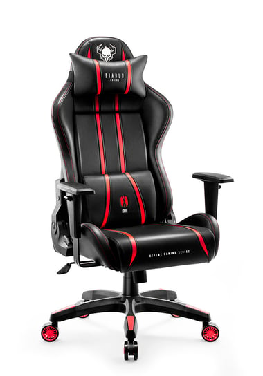 Fotel gamingowy Diablo X-One 2.0 Normal Size: Czarno-czerwony Diablo Chairs