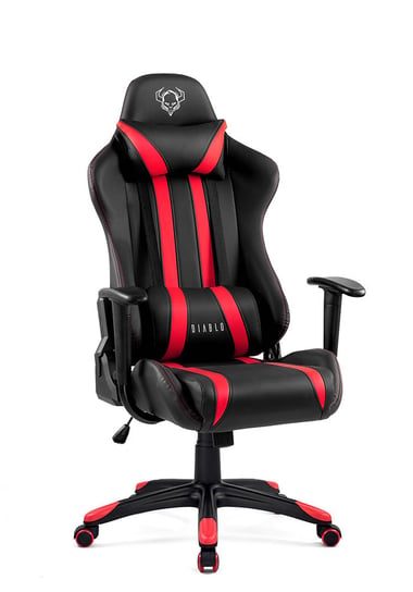 Fotel gamingowy DIABLO X-One, czerwono-czarny, 130x50x51 cm Diablo Chairs