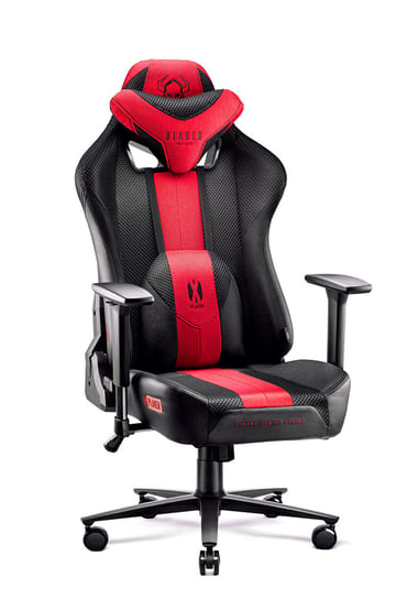 Fotel gamingowy DIABLO X-Player 2.0, karmazynowo-antracytowy, 133x76x76 cm Diablo Chairs
