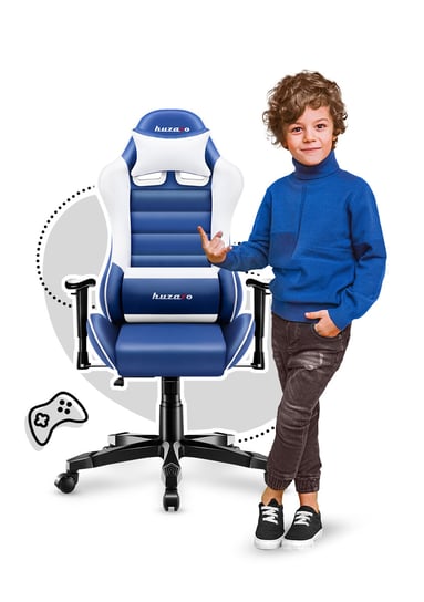 Fotel Gamingowy dla dziecka Huzaro Ranger 6.0 Blue Huzaro