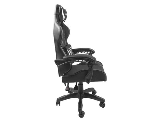 Fotel gamingowy FURY Avenger, czarno-biały, 133x38x48 cm FURY