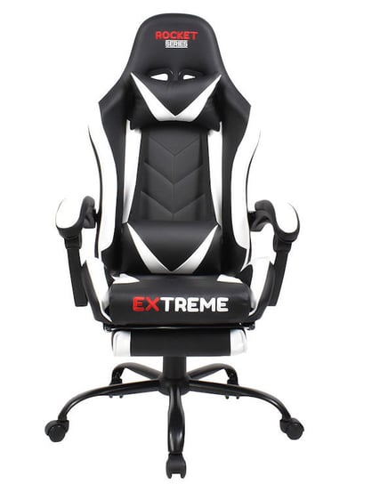 Fotel Gamingowy Gracza Extreme Rocket White/Black Extreme