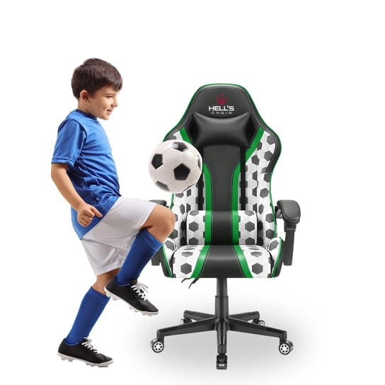 Fotel gamingowy Hell's Chair HC- 1005 Futbol KIDS Hells