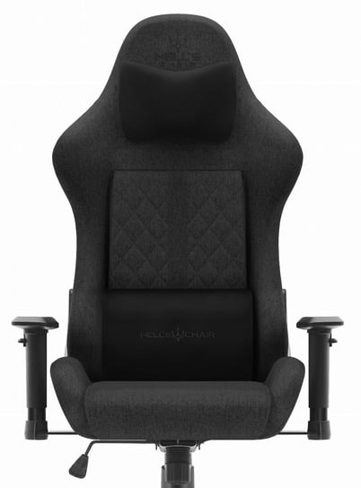 Fotel gamingowy Hell's Chair HC- 1006 Black Czarny Tkanina Hells