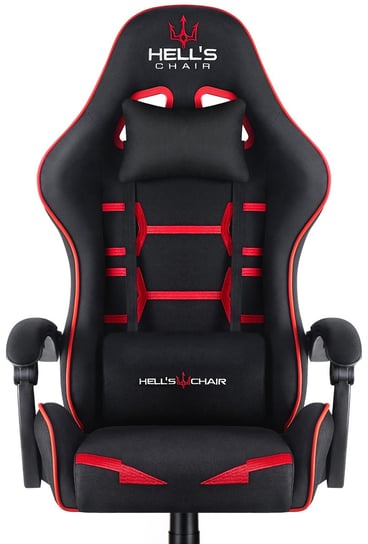 Fotel gamingowy HELL'S CHAIR HC- 1008 RED Hells