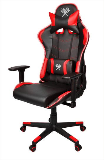 Fotel gamingowy ISO TRADE, LED, czarno-czerwony, 120x68x67 cm Iso Trade