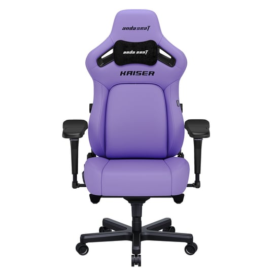 Fotel gamingowy Kaiser 4 XL Anda Seat skórzany purpurowy Anda Seat