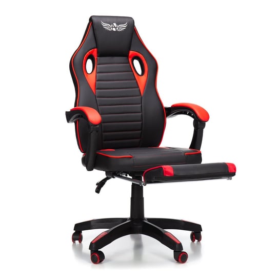 Fotel Gamingowy Krzesło Dla Gracza Ullr Plus Czerwony Nordhold