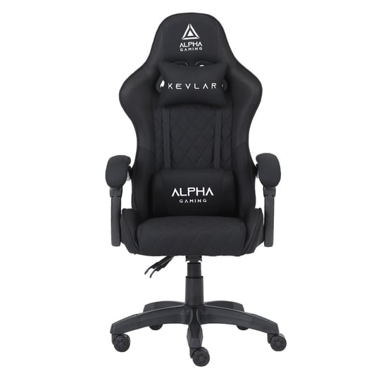 Fotel Gamingowy Krzesło gracza Alpha Gaming KEVLAR Black Inna marka
