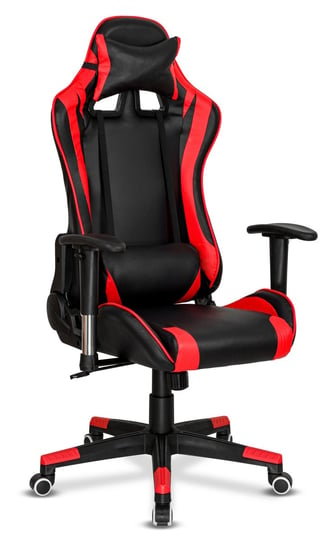Fotel gamingowy kubełkowy ULTIMATE SEATS MONTANA, czarno-czerwony Ultimate Seats