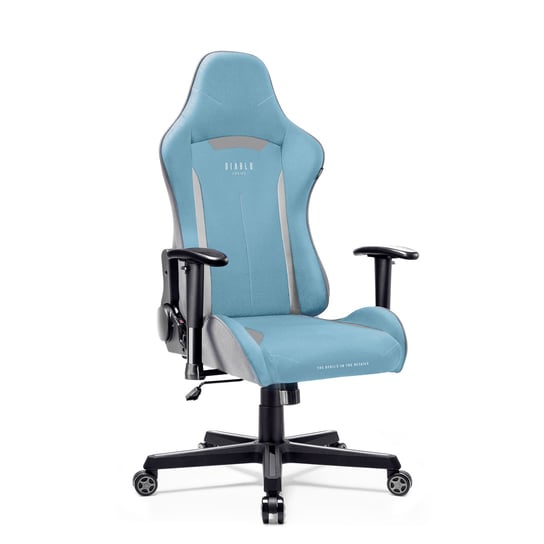 Fotel gamingowy materiałowy Diablo X-STARTER: niebieski Diablo Chairs