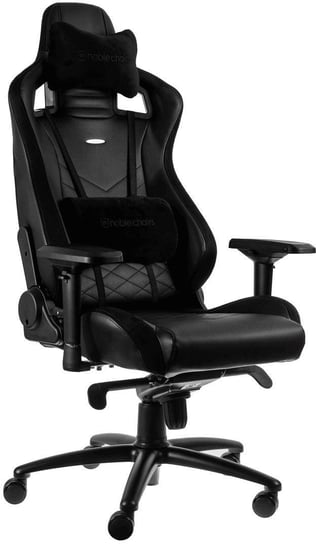 Fotel gamingowy NOBLECHAIRS Epic, czarny, 131x84x84 cm Noble Chairs