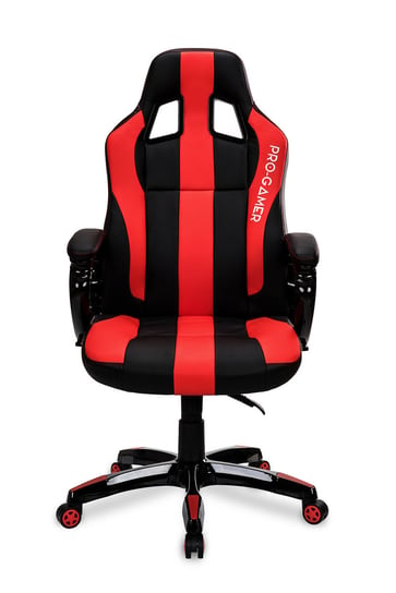 Fotel gamingowy PRO-GAMER Daytona, czarno-czerwony, 65x75x130 cm PRO-GAMER