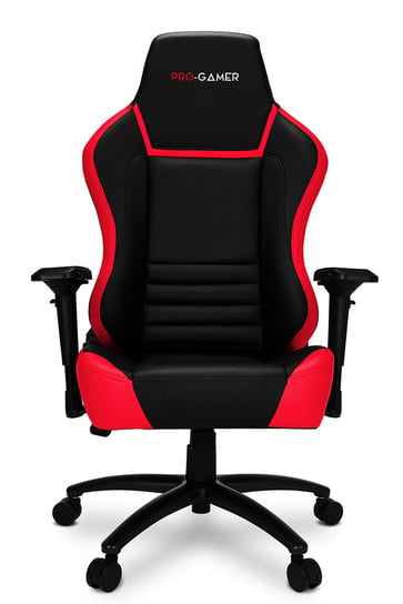 Fotel gamingowy PRO-GAMER Gorgon Czerwony obrotowy do biurka PRO-GAMER