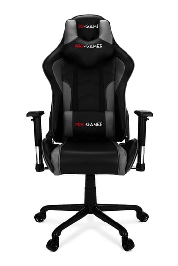 Fotel gamingowy PRO-GAMER Maveric, czarno-szary, 71x75x137 cm PRO-GAMER
