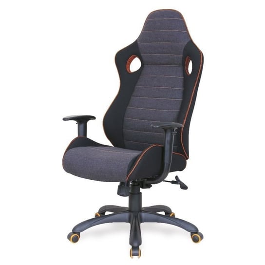 Fotel gamingowy STYLE FURNITURE Superior, szaro-pomarańczowy, 64x65x130 cm Style Furniture