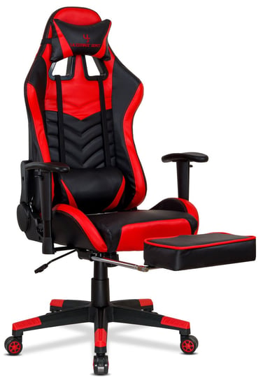 Fotel gamingowy ULTIMATE SEATS MICHIGAN, czarno-czerwony Ultimate Seats