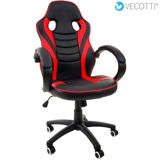Fotel gamingowy VECOTTI Racer, czerwony Vecotti