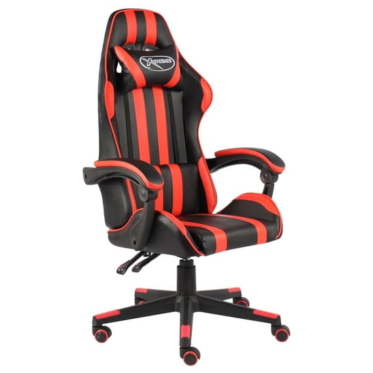 Fotel gamingowy VIDAXL, czarno-czerwony, 62x69x130 cm vidaXL