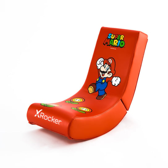 Fotel gamingowy, X Rocker, oficjalnie licencjonowany Nintendo Video Rocker - Super Mario ALL-STAR Collection Mario 2020096 XRocker