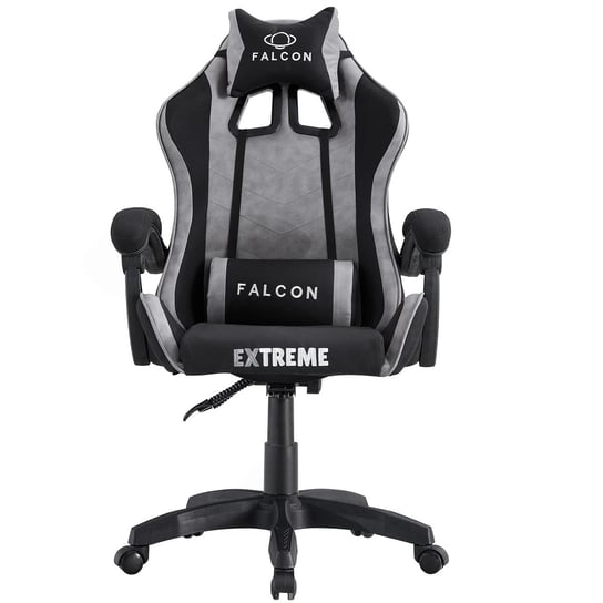 Fotel Gamingowy z tkaniny EXTREME FALCON Gray dla gracza Extreme