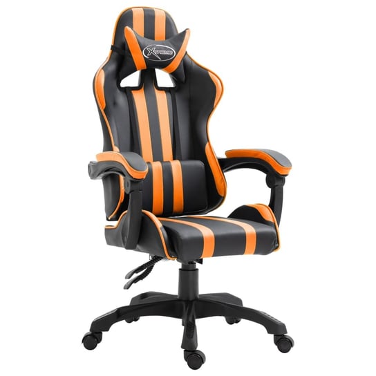 Fotel gamingowyVIDAXL, pomarańczowy, 125x68,5x68 cm vidaXL