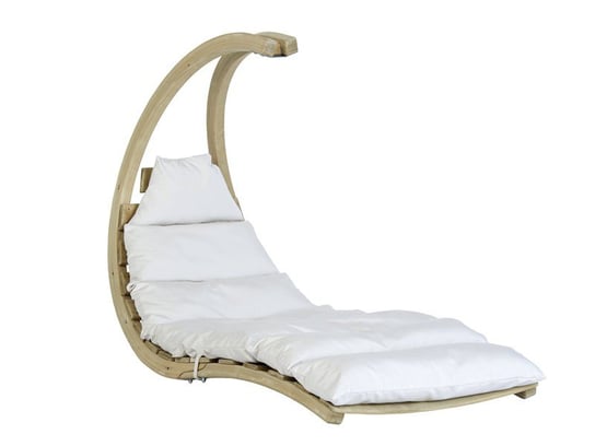 Fotel hamakowy AMAZONAS Swing Lounger, ecru, 240x80 cm Amazonas