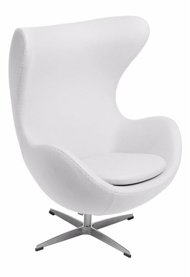Fotel Jajo biały kaszmir K3 Premium D2.DESIGN